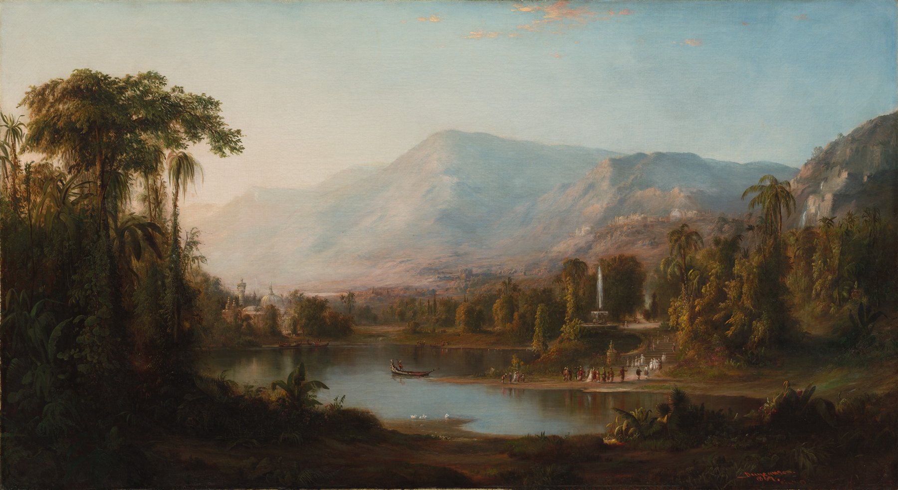 Vale of Kashmir by Robert S. Duncanson, 1867.